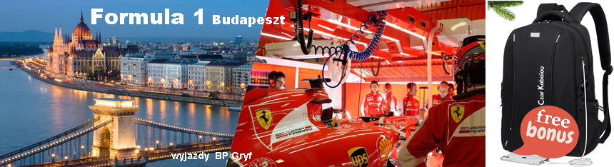 Atrakcyjne wyjazdy z biletami na F1 i bonus free