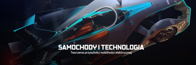 Widowiskowe wyścigi Formula E samochodów elektrycznych TOP kategorii.