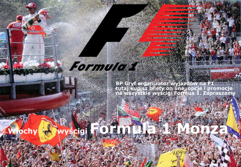 Formula 1 wyjazd z biletem | BP Gryf