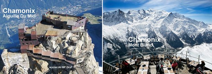 Chamonix, Aiguille du Midi, Mont Blanc | BP Gryf Wycieczka w Alpy zachodnie zaprasza BP Gryf