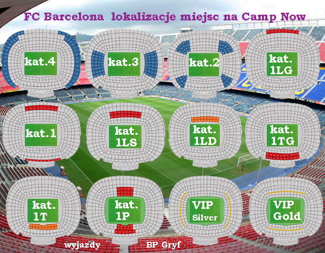 Bilety na FC Barcelona, pełne pakiety, hotel i przeloty do uzgodnienia