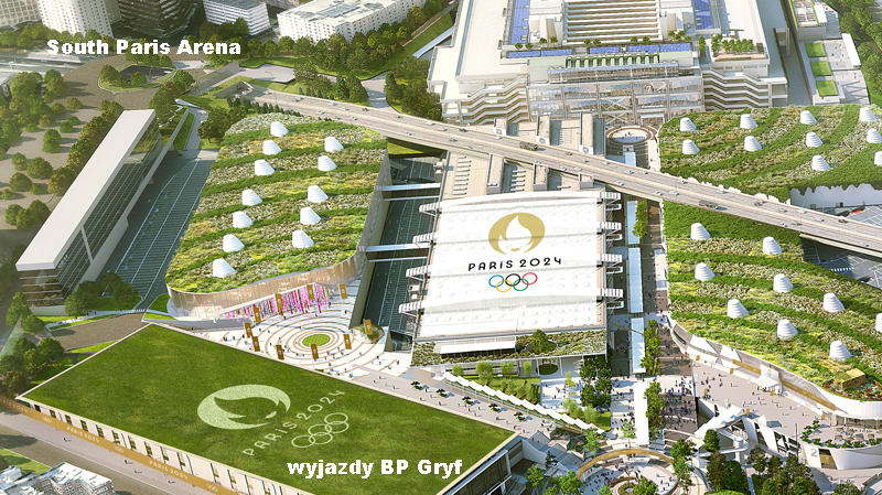 IO2024 Paryż siatkówka Arena | BP Gryf