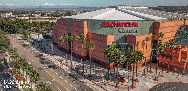 LA28 arena dla siatkówki IO Los Angeles | BP Gryf