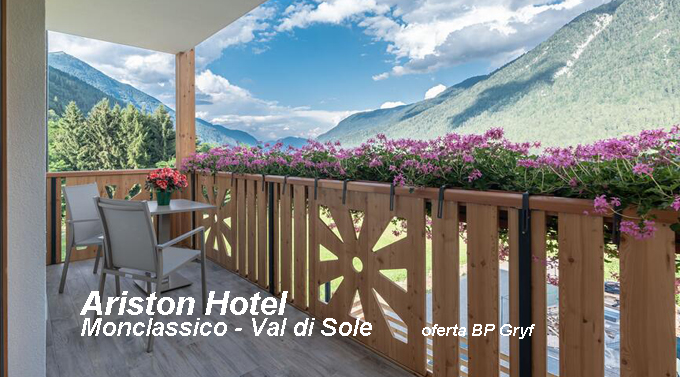 Doskonały Hotel na narty w Val di Sole