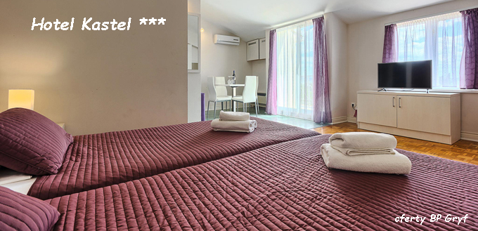 Hotel Kastel koło Splitu | BP Gryf Dobra i tania oferta, hotel koło plaży.
