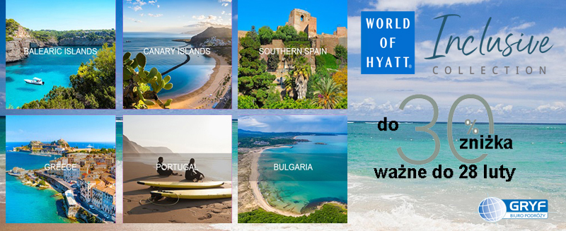Hyatt TOP hotele specjalna promocja | BP Gryf