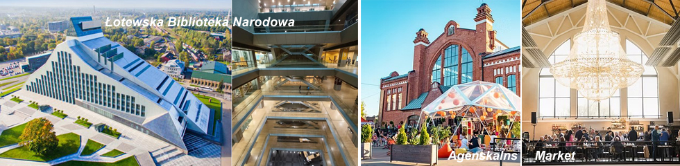 Wyjazd do Rygi na przedstawienie baletowe i zwiedzanie | BP Gryf Łotewska Biblioteka Narodowa i Market | BP Gryf