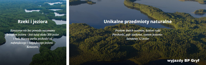 Rosja Kienozierski Park Narodowy wyprawy wycieczki Rosja organizator BP Gryf