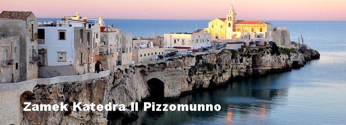 Vieste Zamek Katedra Il Pizzomunno